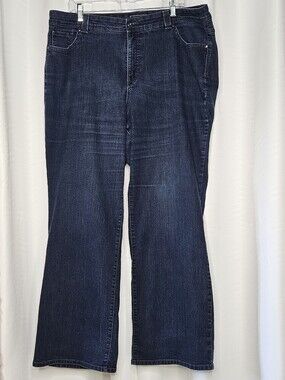 Charter Club Jean Shop Woman medium wash curvy bootcut size 22W